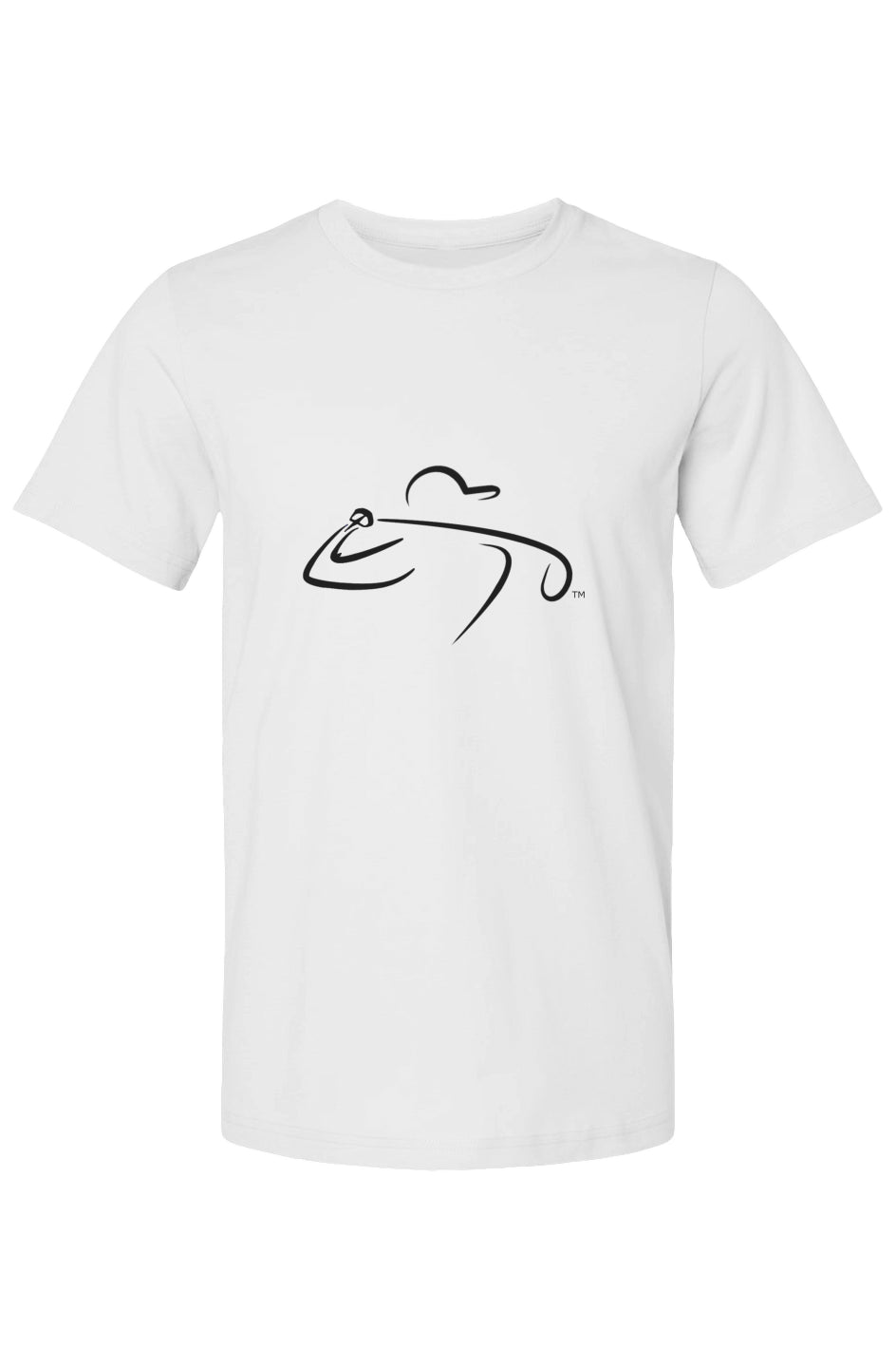 Whack Bark Large Logo T Shirt - White