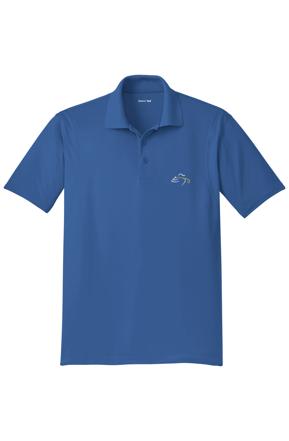 Whack Bark Sport-Wick Polo - royal blue
